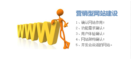 營(yíng)銷型網(wǎng)站建設(shè)